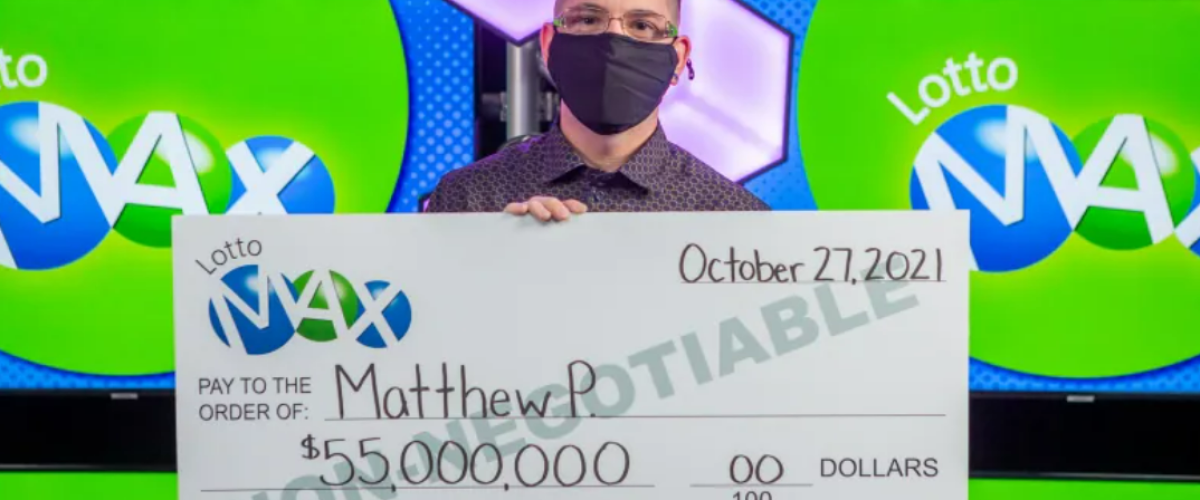 It’s No Joke for $55 million Lotto Max Winner